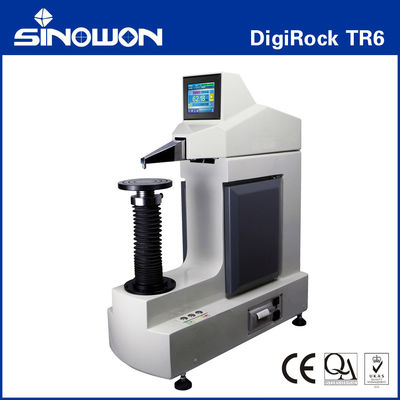 اختبار صلابة روكويل التلقائي مزدوج 220 ملم الحلق DigiRock TR6
