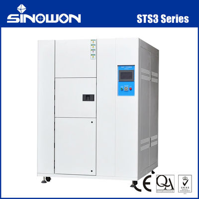 ثلاث صناديق غرفة اختبار الصدمات الحرارية المبردة بالهواء / المبردة بالماء STS3 Series