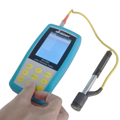 اختبار صلابة الشاشة الملونة اختبار صلابة ليب المحمول للمعادن SH-500