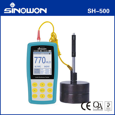 اختبار صلابة الشاشة الملونة اختبار صلابة ليب المحمول للمعادن SH-500