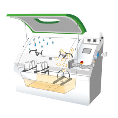 غرفة اختبار رذاذ الملح SST-1000-CCT CCT آلة اختبار رذاذ الملح المركبة CE المعتمدة